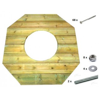 Plataforma pre - montada