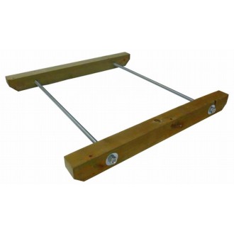 Fijación superior de escalera de cuerda