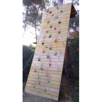 Rocodromo montado de 2 m